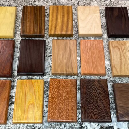 Wood Variety 1. All Woods